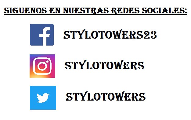 StyloTowers's tweet photo. Sigue nuestras redes sociales, y enterate de todos los #productos y #servicios que ofrecemos para ti https://t.co/HAC5riropg
