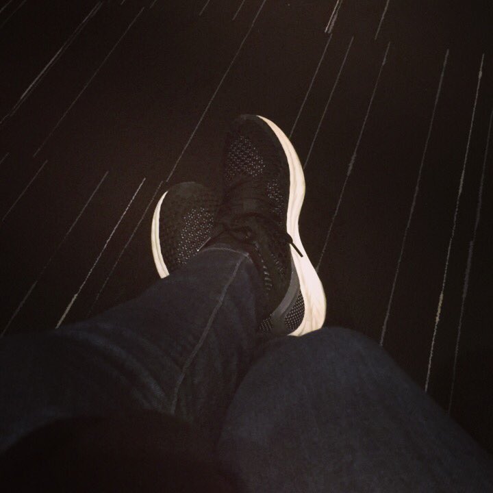 talaradam's tweet photo. Early morning PR is less painful when wearing bran new @PUMA. Thanks @NoelPButler! https://t.co/YWLPfI7xWL