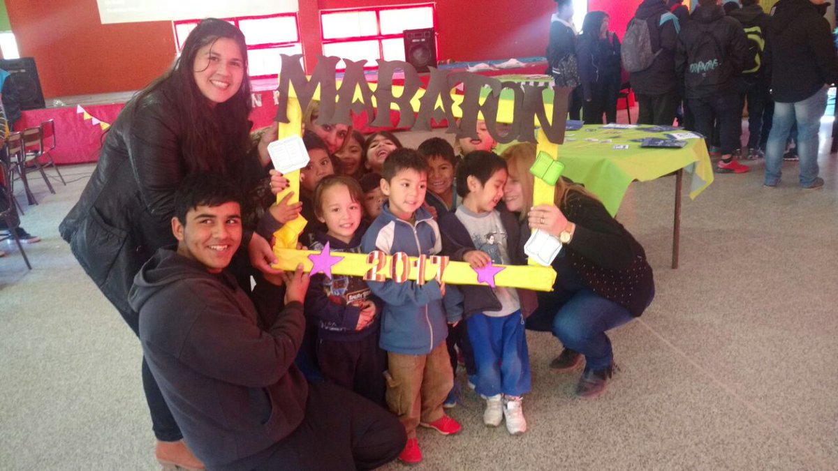 SanLuisLibro's tweet photo. San Luis Libro participó en la Maratón Nacional de Lectura, que se realizó en la Escuela María Tesa de Calcuta. https://t.co/3yWwIhtIad