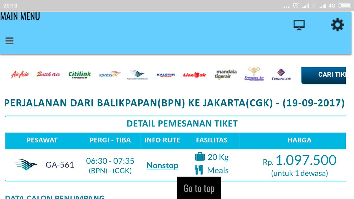 auto2000666's tweet photo. BALIKPAPAN(BPN) KE JAKARTA(CGK) (19-09-2017)
RP.1.097.500.

Yuk,Download APPS Nur Ima Travel #Gratis Di : https://t.co/z2Rn00Hqlc https://t.co/eJtND6k0yD