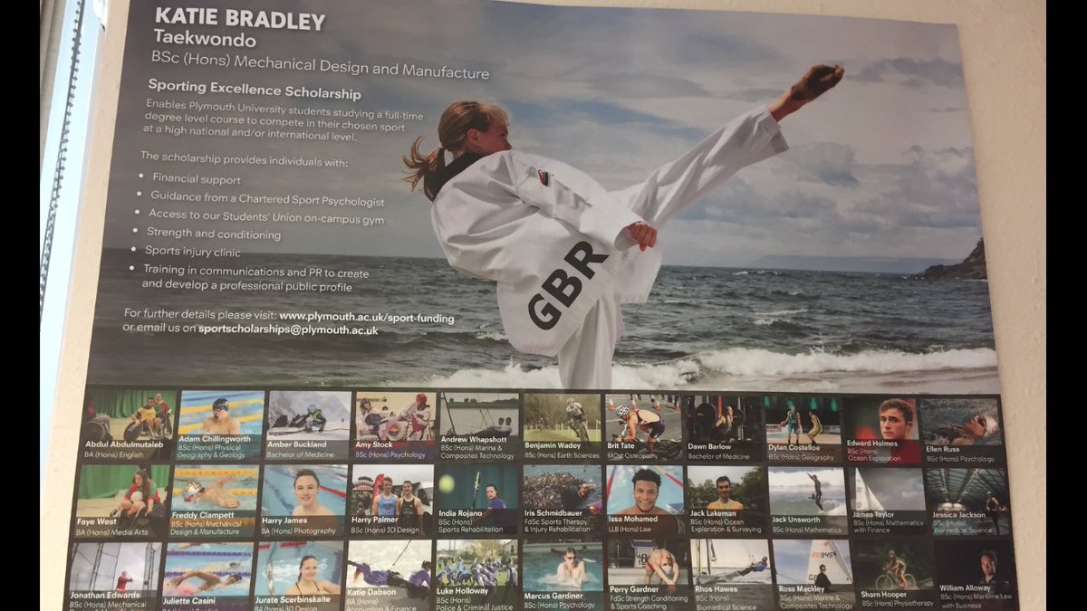 Big congratulations to ALL of our Sporting Excellence Scholars who are graduating today #PlymGrad <a href="/plymuni/">University of Plymouth</a>