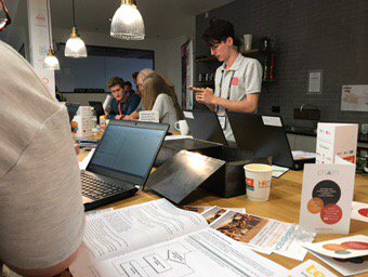 skinner_nick's tweet image. My brain is hurting.!  Learning how to code @thedigitalfest @TramshedTech