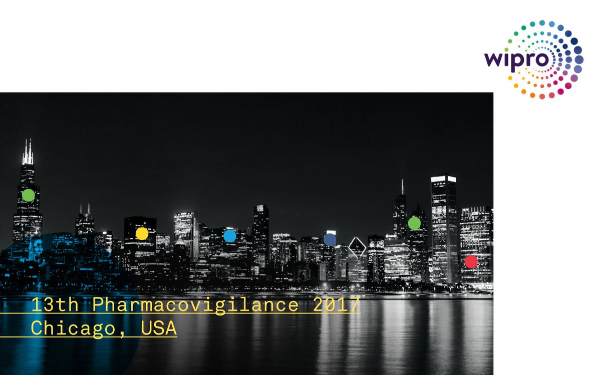WiproDOP's tweet photo. Join us at the 13th #Pharmacovigilance 2017 to explore &amp; discuss opportunities shaping the future of PV. Read more: https://t.co/zju0VG0Saj https://t.co/5udPrkK8V0