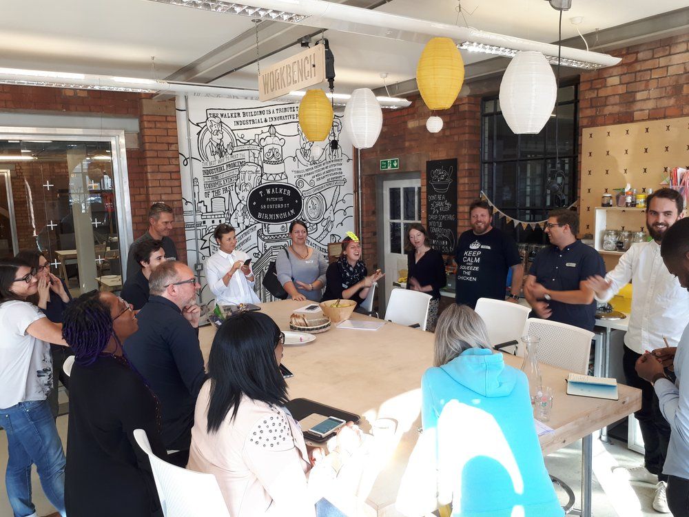 BromfordLab's tweet photo. Check out what happened when Simon joined Jammers from around the World in #Birmingham last weekend at #GJamJam https://t.co/r42VJpfnso https://t.co/J0wsOwxzMT