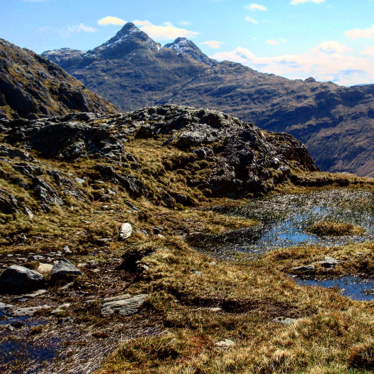 MunroMoonwalker's tweet photo. Sgurr na Ciche from slopes of Meall Buidhe in #Knoydart #munros #scotland #mountains #roughbounds #archive https://t.co/tyzMObMeza