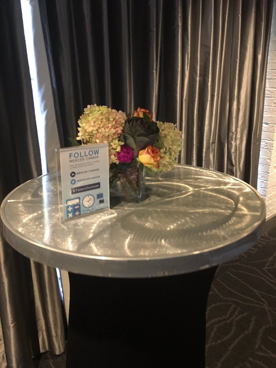 Tksampson's tweet photo. Can't wait to hear about The New People Equation #talentoutlook at the @HiltonHotels @MercerCanada https://t.co/oDzH73E3wX