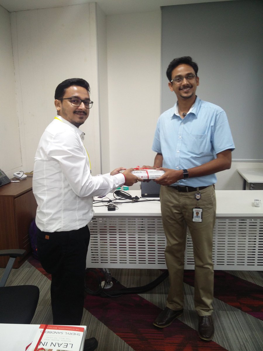 RashmiRj's tweet photo. #tescotechday Nilava feliciated for his TechTalk on Containerized DevOps Delivery Model by Venkat https://t.co/gRXhzAak7A