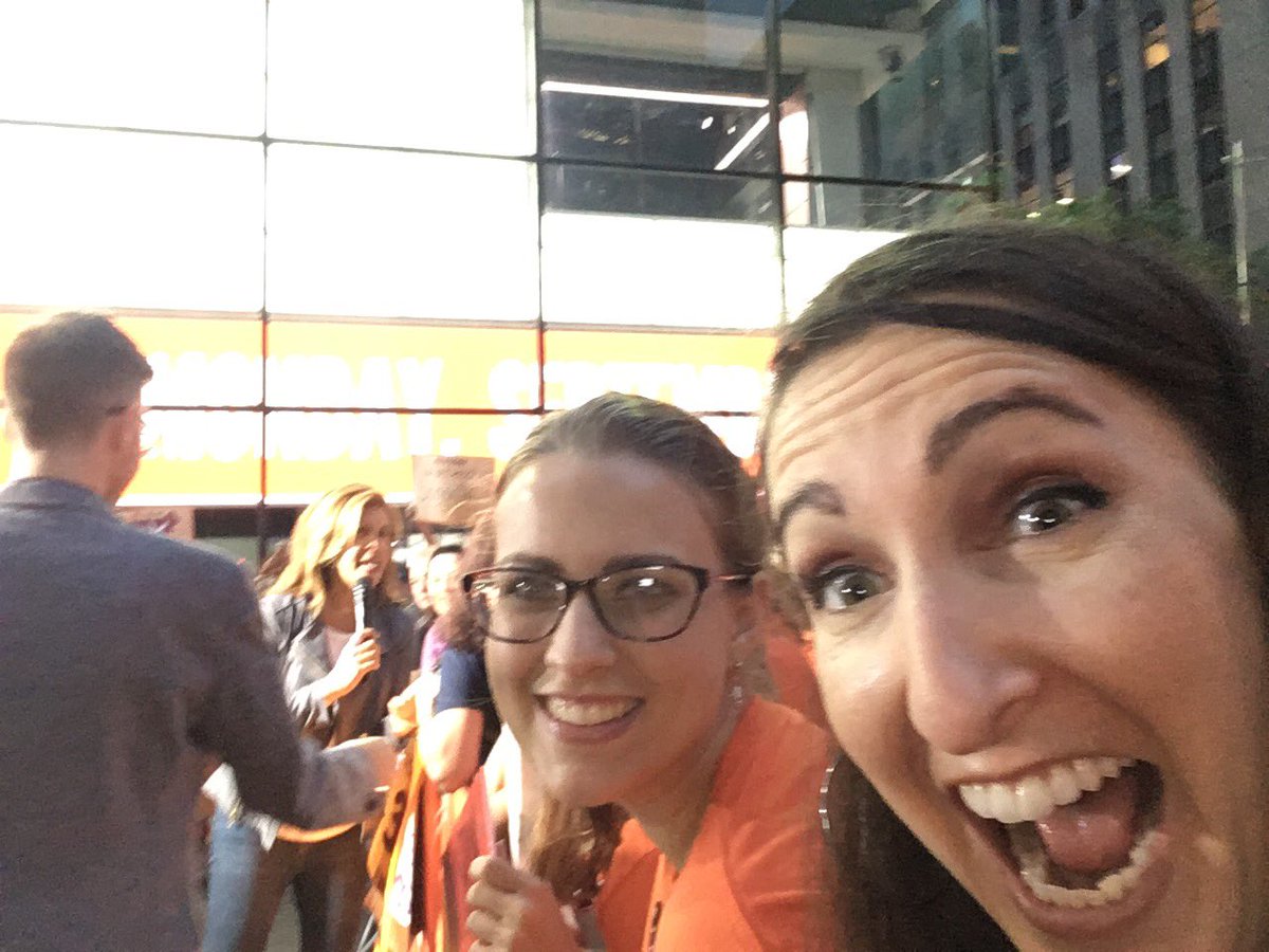 JennaKantor's tweet photo. #choosept at the #todayshow with PT & PTA students and professionals. #ptadvocacy #ptaction #APTA #nypta #APTANSC #aptatweets #NYPTASSIG https://t.co/0AMMhFrp8p