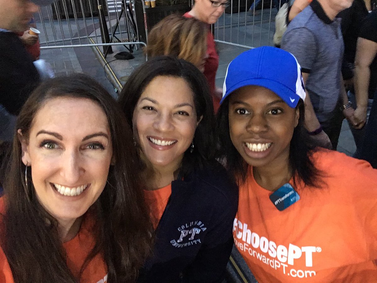 JennaKantor's tweet photo. #choosept at the #todayshow with PT & PTA students and professionals. #ptadvocacy #ptaction #APTA #nypta #APTANSC #aptatweets #NYPTASSIG https://t.co/0AMMhFrp8p