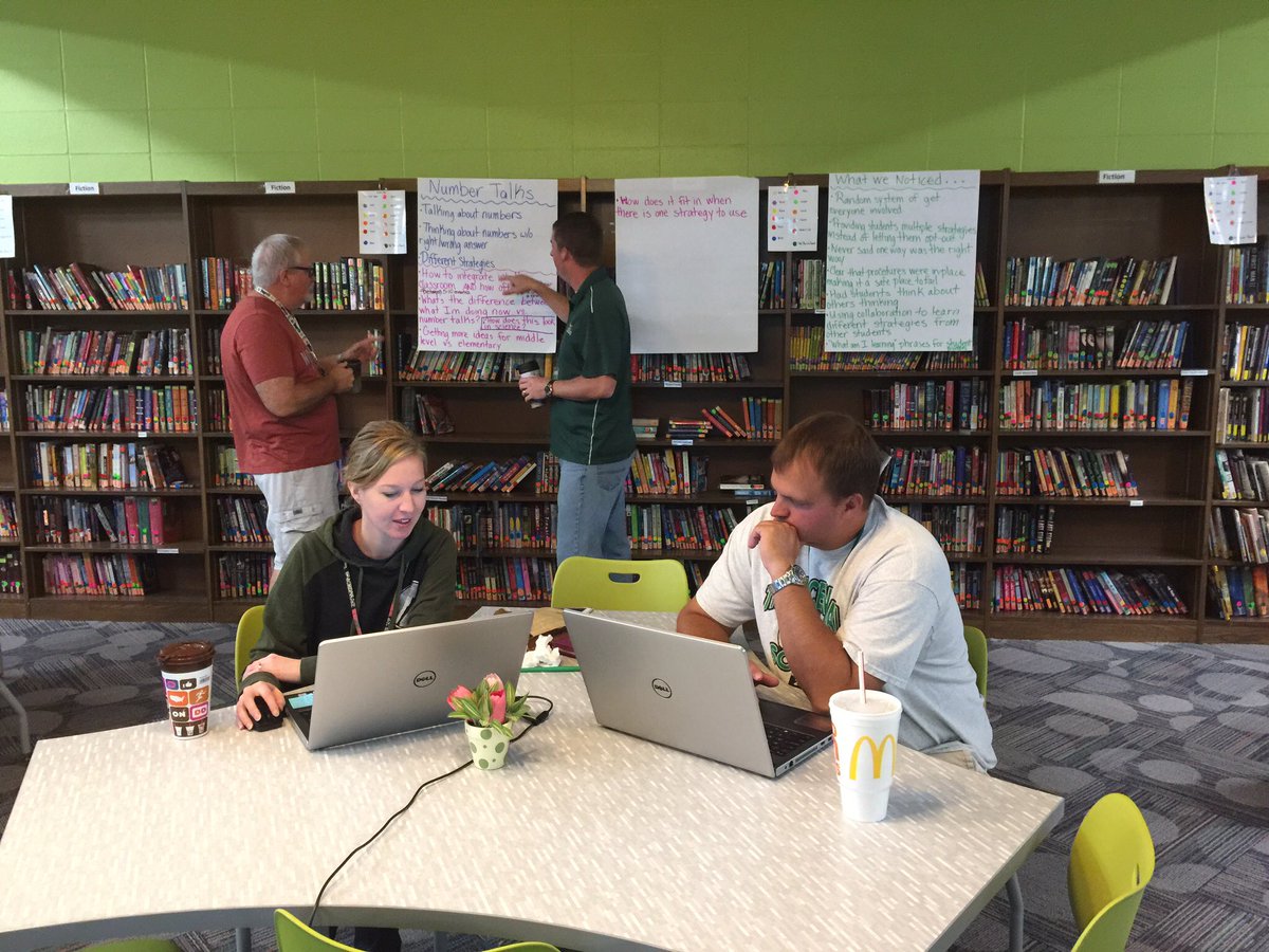 lthomps1's tweet photo. TCMS and TCES math/science teachers collaborating to help students build mental math strategies through number talks in #tcelearning PD. https://t.co/lz7GQC4Elw