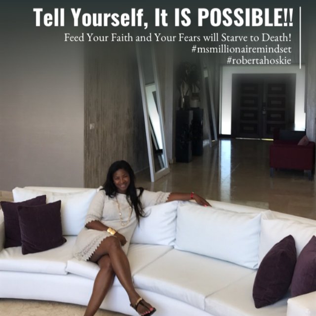 MsMillMindset's tweet photo. Feed Your Faith and Your Fears will Starve to Death! It IS Possible! #msnillionairemindset https://t.co/NNeWZKPhyS