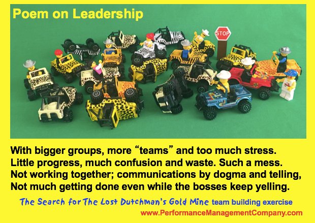 DutchmanGame's tweet image. #Poem on #leadership and #teambuilding about involving and engaging people for improvement. performancemanagementcompany.com/online-store/T…