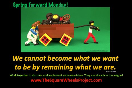 DutchmanGame's tweet image. Spring Forward Monday® now registered trademark of PMC - for using day after Daylight Savings to facilitate #innovation and #engagement