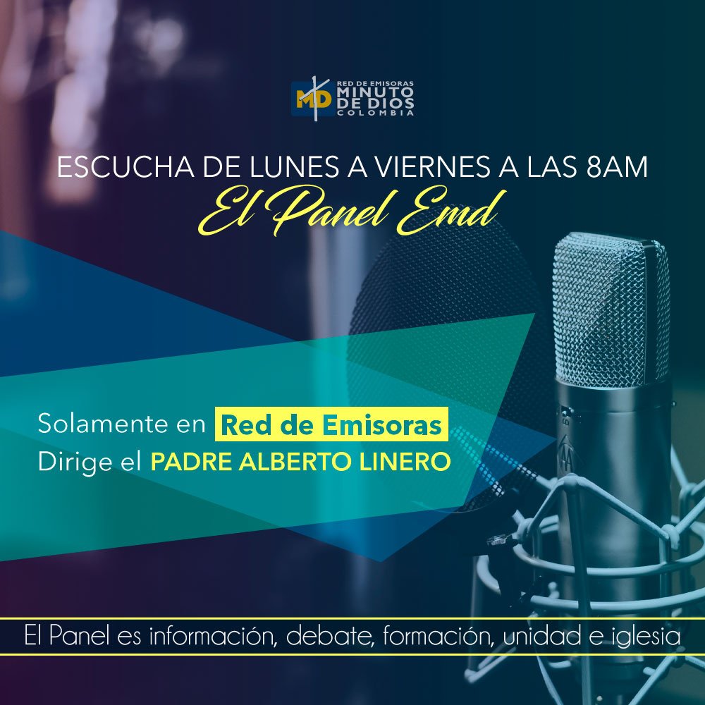 MinutodeDiosMed's tweet photo. Empieza #ElPanelEMD Todos en sintonía. https://t.co/7GOwmXw64D