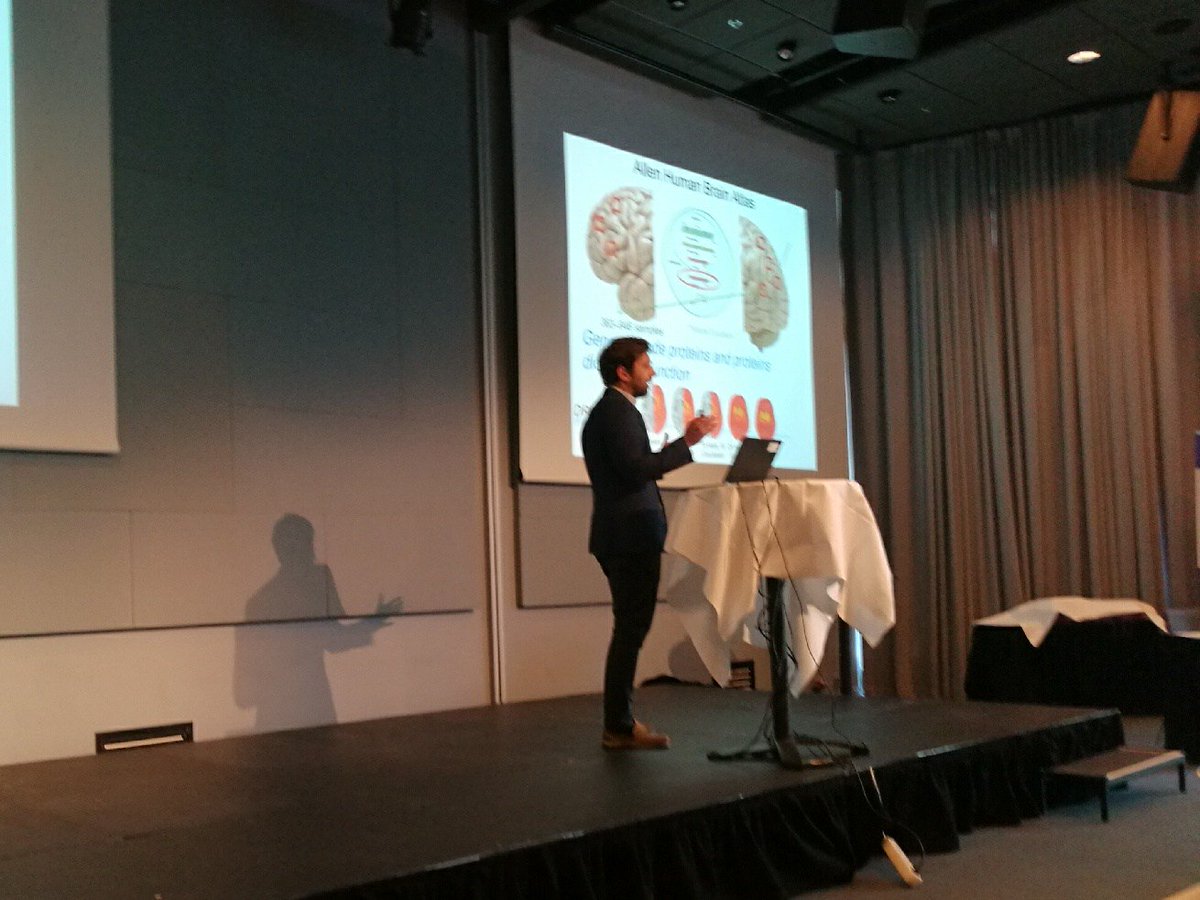 SFFNORMENT's tweet photo. Jarek Rokicki on #gene expression in the #brain relevant for #Psychiatry #NORMENT17 https://t.co/WAFOzSSDCy