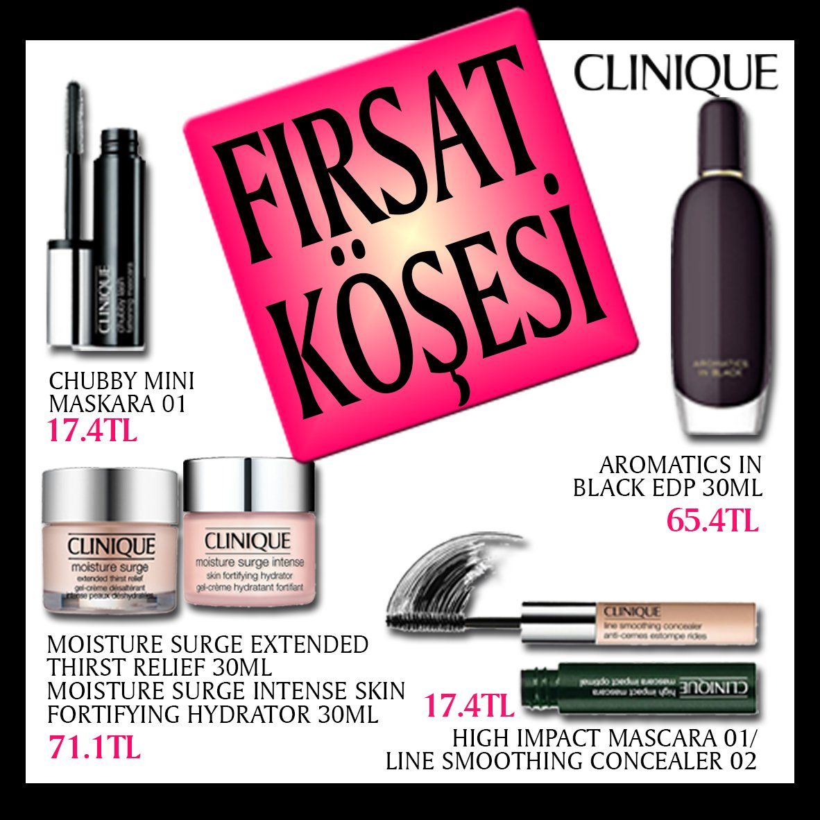 tekinacar's tweet photo. #clinique #tekinacarcosmetics #kozmetik #cosmetics #indirim #sale https://t.co/tnhhomsgFX