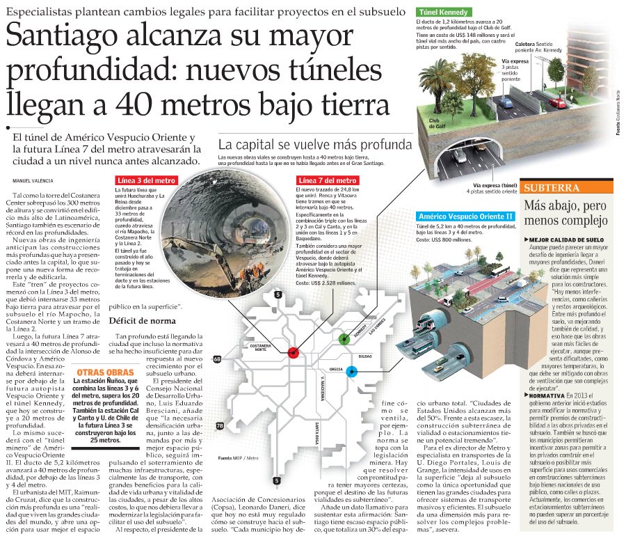 louisdegrange's tweet photo. El subsuelo de las grandes ciudades es la única forma de proveer transporte masivo eficiente y de calidad. Consenso entre especialistas. https://t.co/JbwVQUt7eg