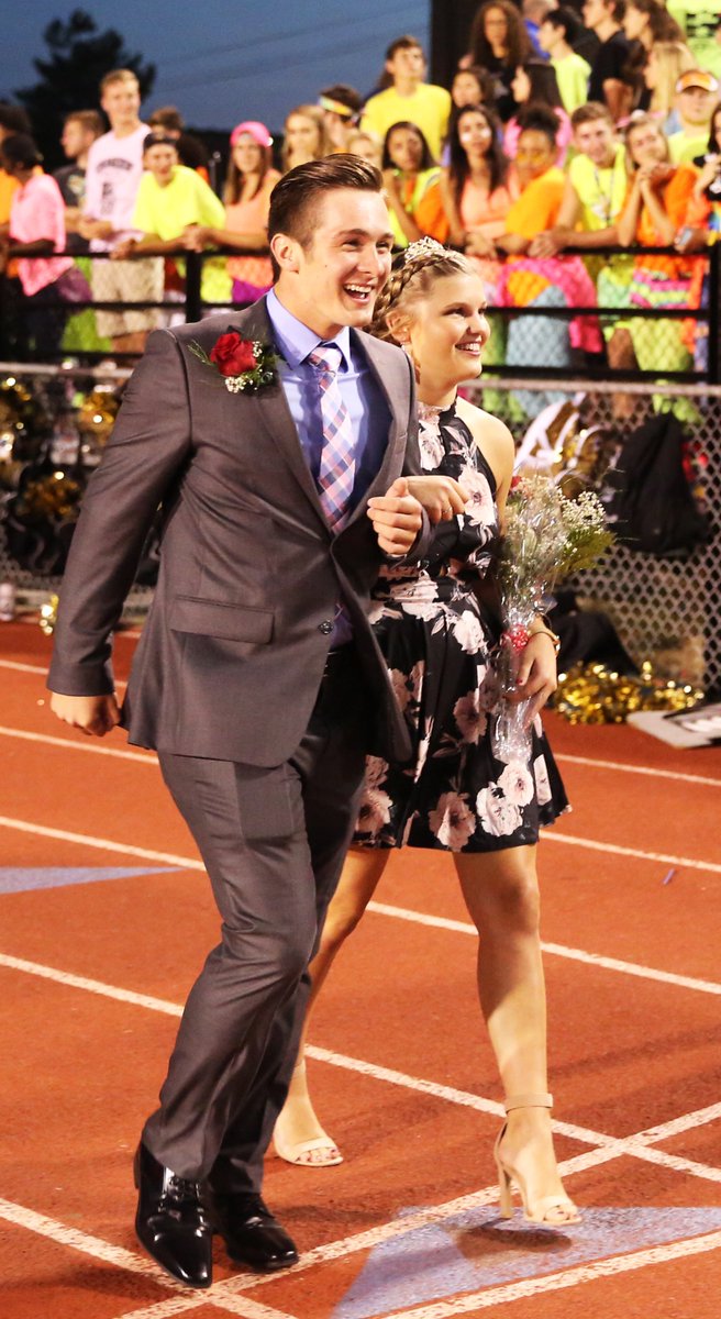The_Pennant's tweet photo. Kendra Laidig was named Penn's Homecoming Queen &amp; Carrington Neal was named Homecoming King. Photo Gallery: https://t.co/aJXb8Gs1dq https://t.co/rbtDCji2X0