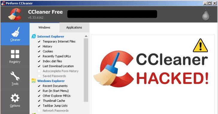 TheHackersNews's tweet image. Warning: CCleaner Hacked to Distribute Malware; Over 2.3 Million Users Infected thehackernews.com/2017/09/cclean…