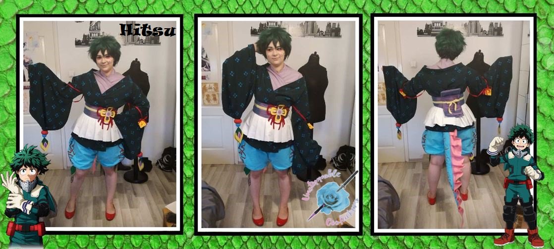 momtauri's tweet photo. #midoriyaizuku #midoriya #deku #BokuNoHeroAcademia #myheroacademia #cosplay #youkai #alternativeuniverse #unstocos #selfmade #naga #japanese https://t.co/QL6rixqoTY