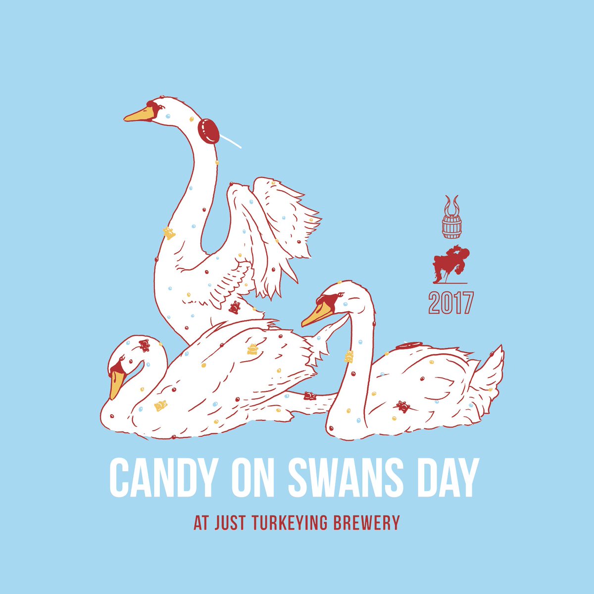 Here's our artwork for 2017 Brasserie Cantillon Zwanze Day at Jester King!