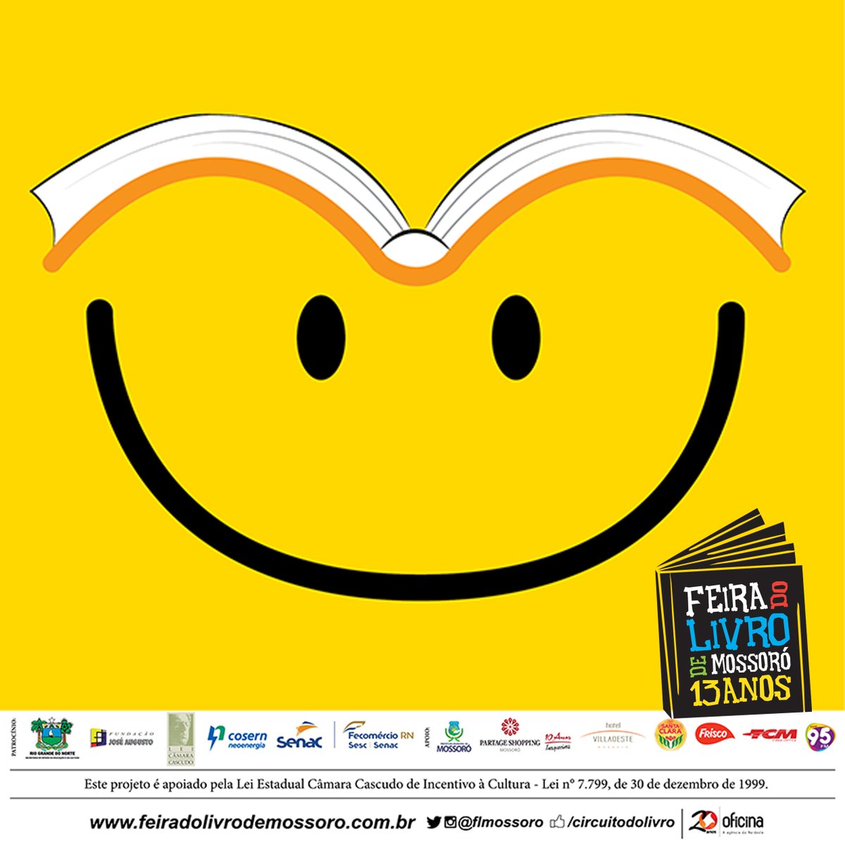flmossoro's tweet photo. Esta semana começa a 13ª Feira do Livro de Mossoró, no Partage Shopping! Confira a programação: https://t.co/1gqpkTtbMv #LeituraÉEmoção https://t.co/lmaSgkKfFL
