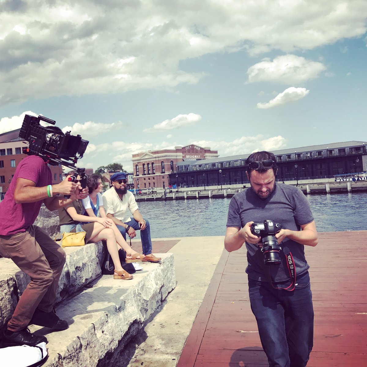 blikkee's tweet photo. Behind the scenes @ our latest #Blikkee shoot #BmoreReal #HelpOthers #ExperienceLocal https://t.co/HlNlEgmZC2