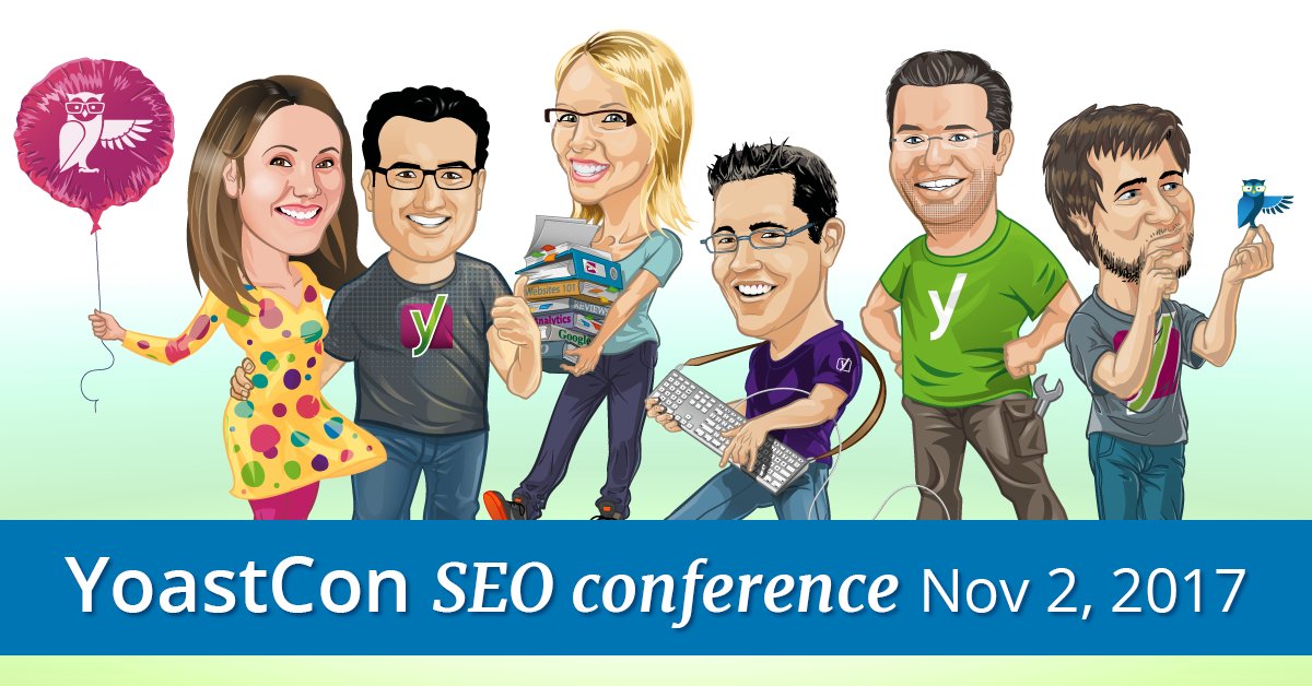 yoast's tweet image. Great talks, workshops and a panel discussion by #SEO experts: #YoastCon2017 will be awesome! Get your tickets at yoa.st/1go
