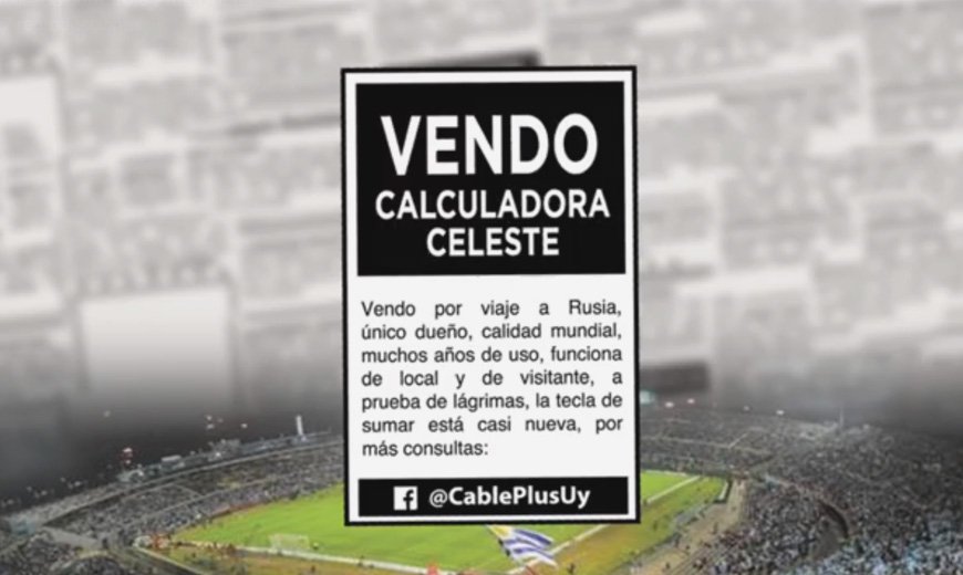 TIRANDO1010's tweet photo. ¡No te quedes afuera de las #Eliminatorias! #CablePlus se la jugó y puso a la venta la calculadora celeste - https://t.co/slNFG3SBFg https://t.co/TUwfrlCbx9