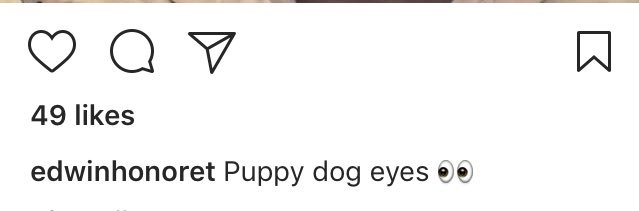 📲 | IG Edwin posted this