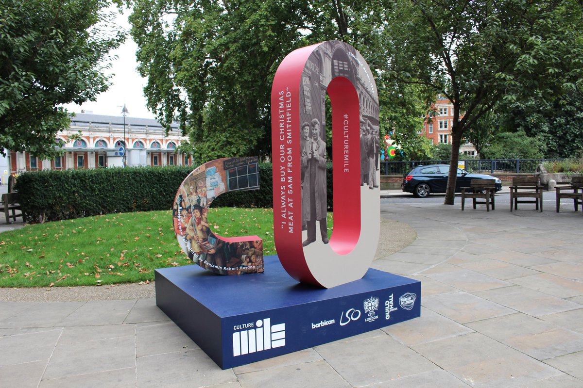 Fluid’s installations will be on West Smithfield &amp; Silk Street for the duration of the @IconDesignTrail #culturemile
fluidoffice.com/culture-mile-u…