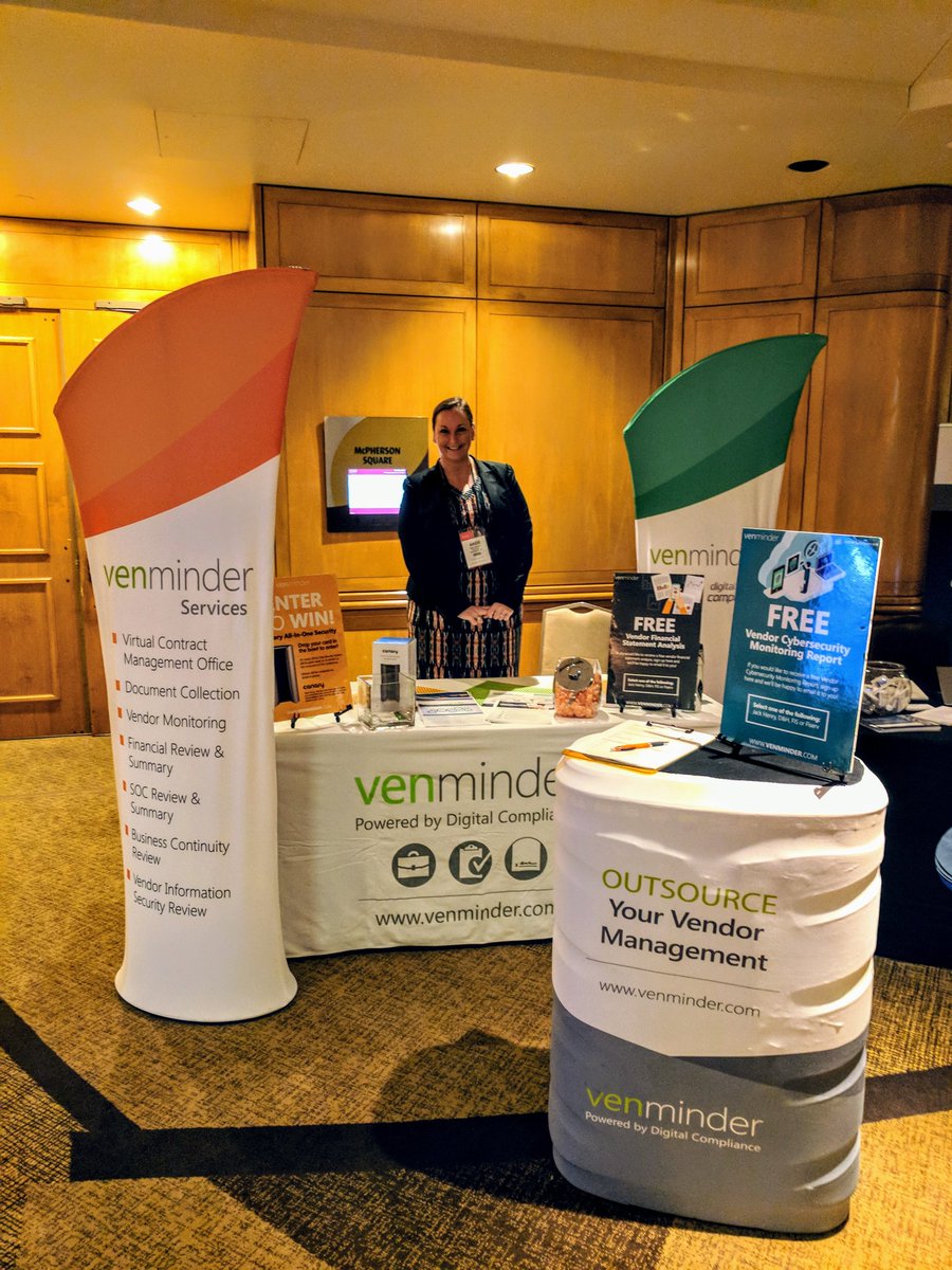 AngieDatVM's tweet photo. #MBAREGCOMP17 @venminder Visit us at Booth 12! #vendormanagement #Mortgage #Lenders https://t.co/JiZGoGW0lk