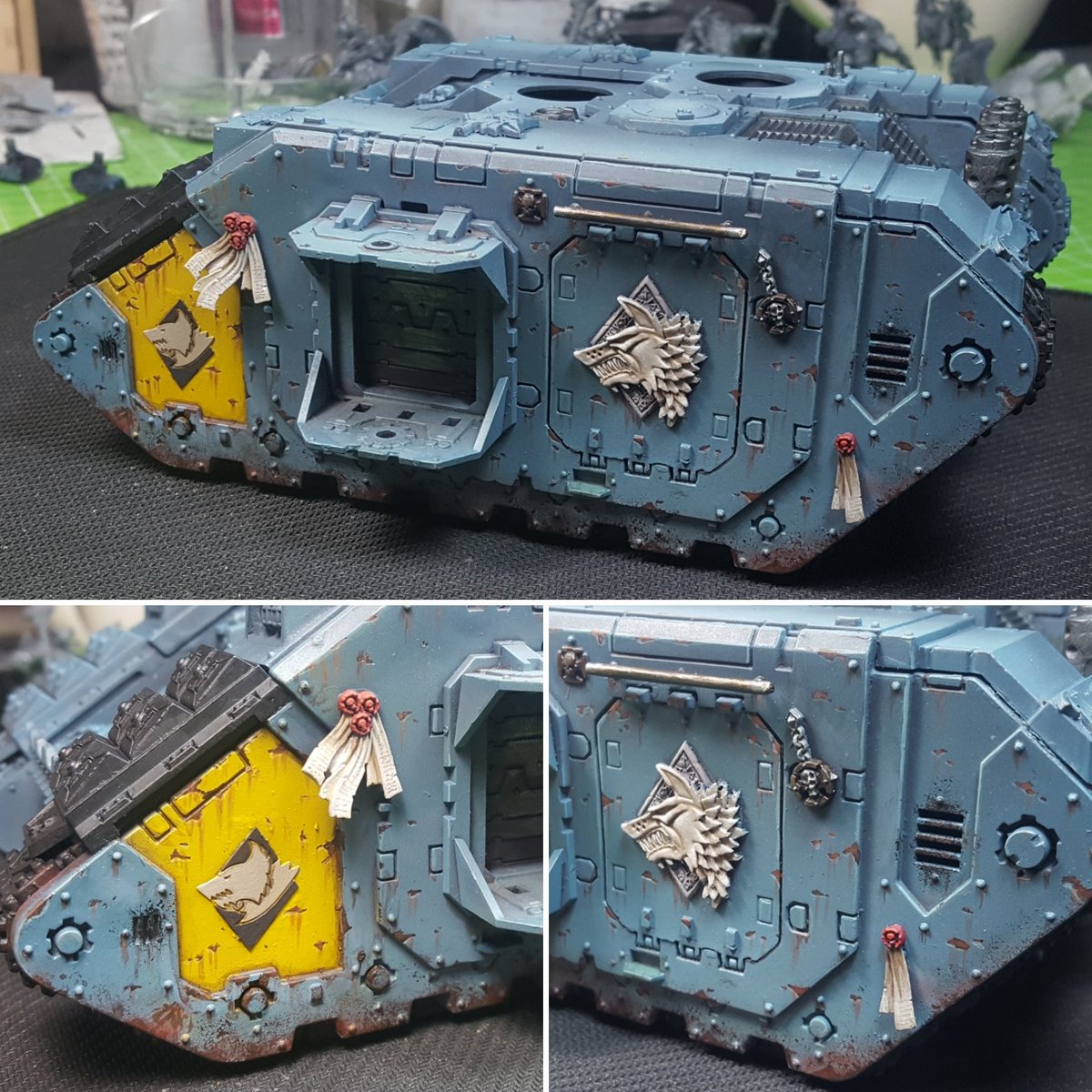 space wolves land raider