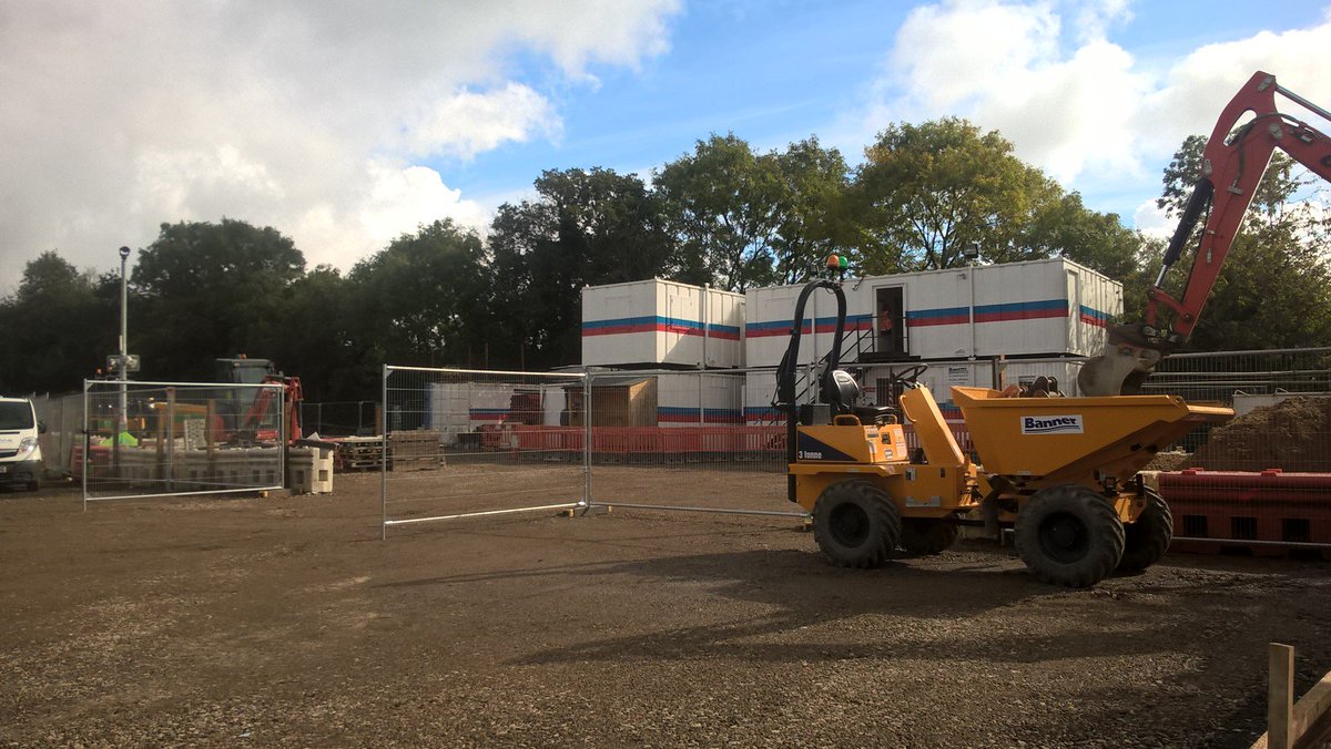 Eurovia_Cont's tweet photo. Today we've set up our compound for the new A511 Discovery Way works in Ashby, Leicestershire #CivilEngineering #A511 #MHA #DiscoveryWay https://t.co/q3D0skyQCL