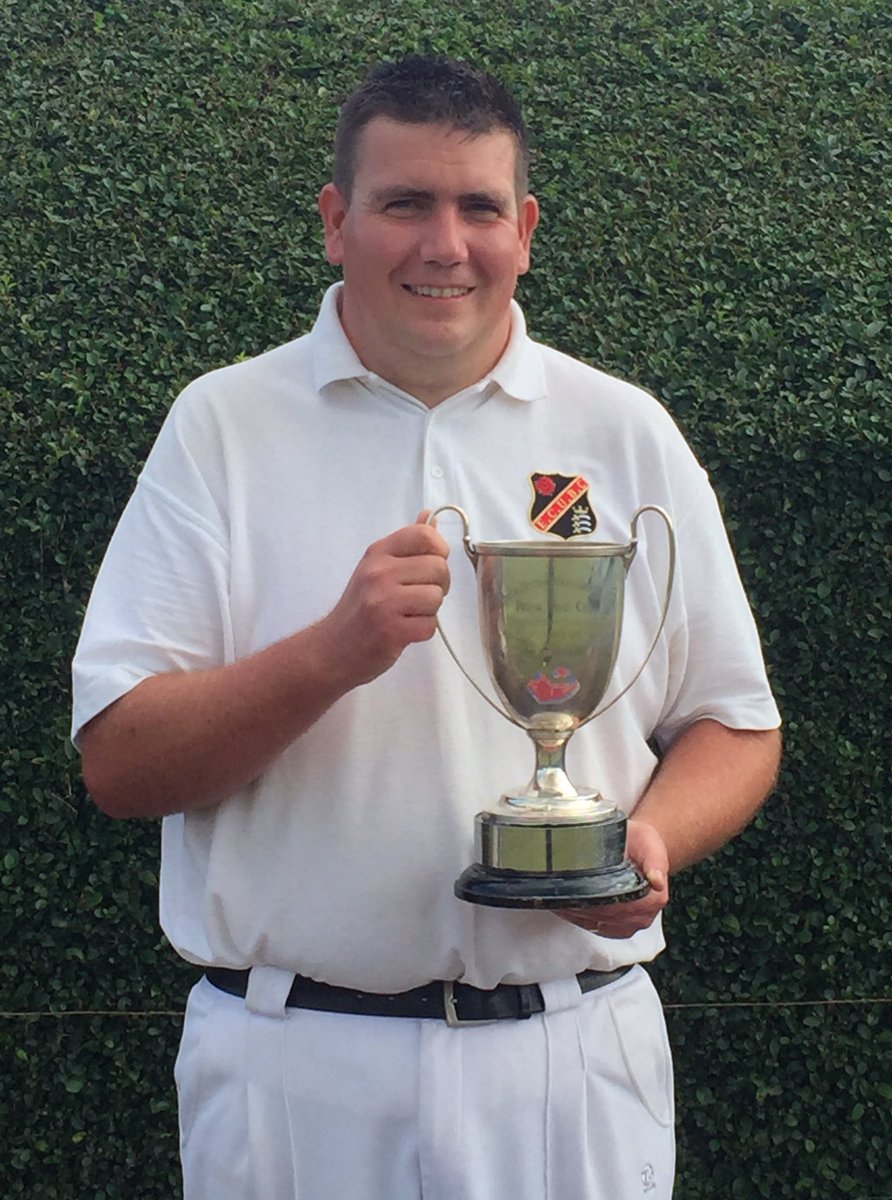ECUBOWLSCLUB's tweet photo. Our Captain, Ealing &amp; District Men's Singles Champion, well done Mark https://t.co/042Qy0ZH3K
