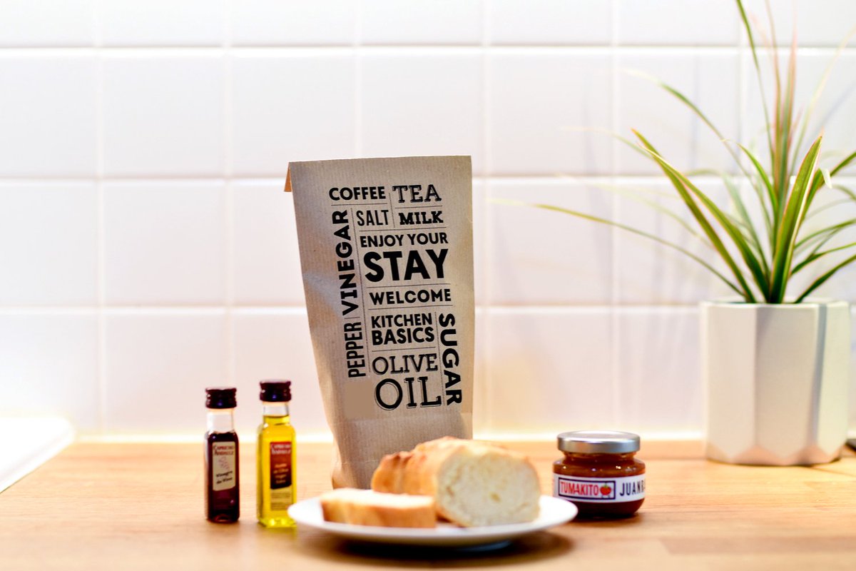 incitybox's tweet photo. Basic kitchen amenities in a clean, original and modern packaging can make the difference between a good and an excellent review. #InCityBox https://t.co/Oo6BFnADVz