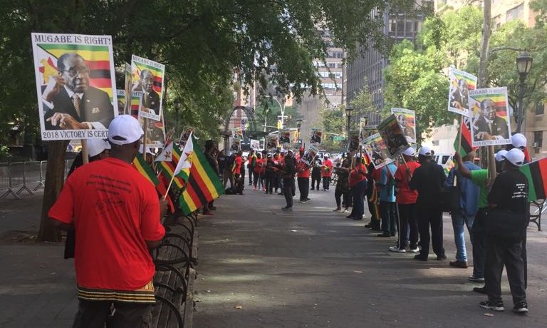 Letty_Mabhena's tweet photo. @Mambo_Nherera Shld b concerned abt @mrtsvangirai who seriously nid yo prayers. #MugabeIsRight having massive support at #UNGA #D12Movement @bevanmusoko1 https://t.co/FBcQAJl7ru