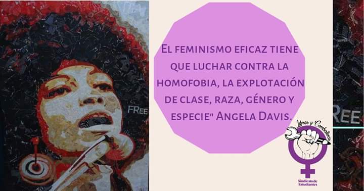 Libresycombatmx's tweet photo. El feminismo eficaz tiene que luchar contra la homofobia, la explotación de clase, raza, género y especie. #FeminismoParaLasOprimidas https://t.co/y7g1ukGVyD