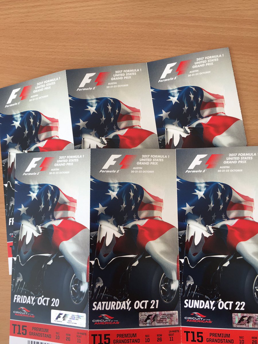 These beauts turned up today!  Our 7th away GP following <a href="/LewisHamilton/">Lewis Hamilton</a> <a href="/MercedesAMGF1/">Mercedes-AMG PETRONAS F1 Team</a>  #USGP #committed