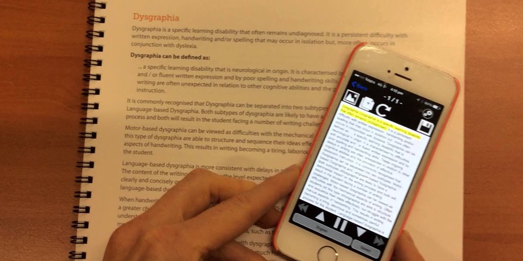 T_Xperience's tweet photo. RT @CDMXcita2017  #KNFBReader: app que saca 1 foto de texto impreso y la app lo lee en voz alta. #GatgetsCita #TurismoAccesible https://t.co/0b5xevxqos
