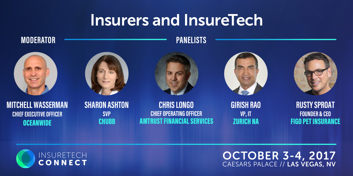 OceanwideNow's tweet photo. If you are attending InsureTech Connect - make sure you check out "Insurers and InsureTech on Tuesday afternoon. https://t.co/VGiWyzvJwM https://t.co/YVf0oat69T