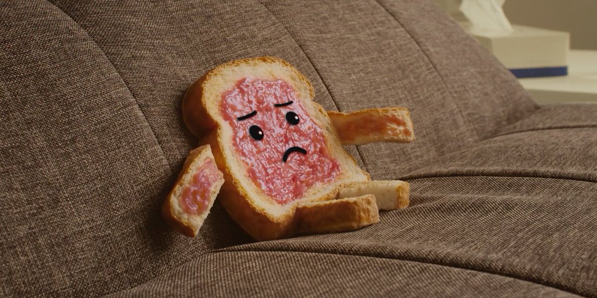 Adweek's tweet photo. Ad of the Day: A tasty nut butter breaks jelly's heart in tragicomic ads for MaraNatha. https://t.co/rnPxTjcoiA https://t.co/x2f5J9HmEz