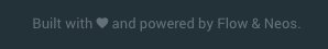 mrimann's tweet photo. Nice to read lines like this in the footer of a project :-) #neoscms #flowframework https://t.co/YhfoIdDHcG