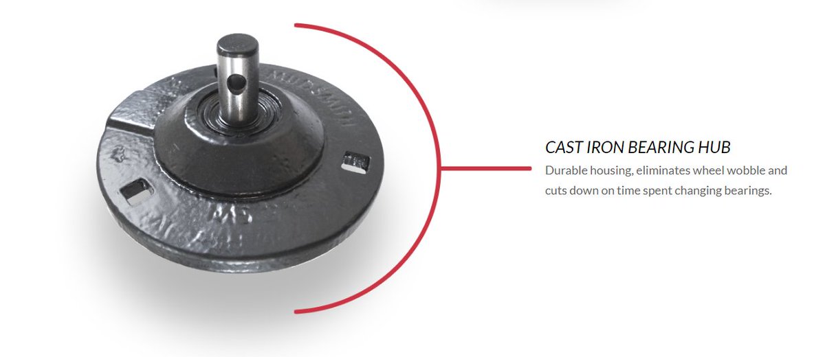 mudsmithGW's tweet photo. Tired of your wheels wobbling? Our cast iron bearing hub eliminates all wobble! #MadeInAmerica #NoWobble #NoPlugGuageWheel https://t.co/k9hOyoZ6qN