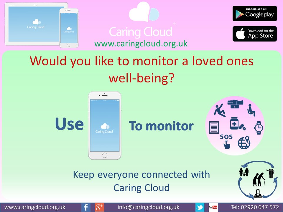 CaringCloud's tweet photo. #stuck in #work, and you’ve heard your #mum has had an #accident at #home, why not ask your #neighbour to check? https://t.co/CGW5mlSHyv https://t.co/NPVgGPVI6H