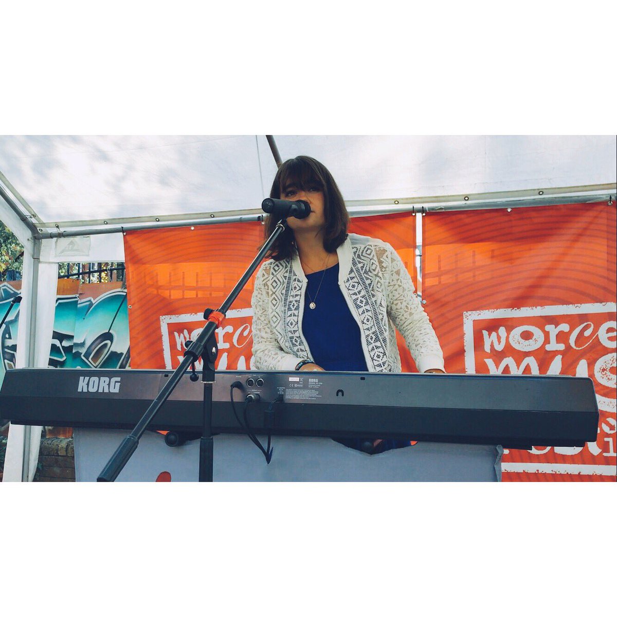 Worcester Music Festival was brilliant yesterday. Thanks to everyone who supported us by buying CDs or following (in the non creepy way) 💛