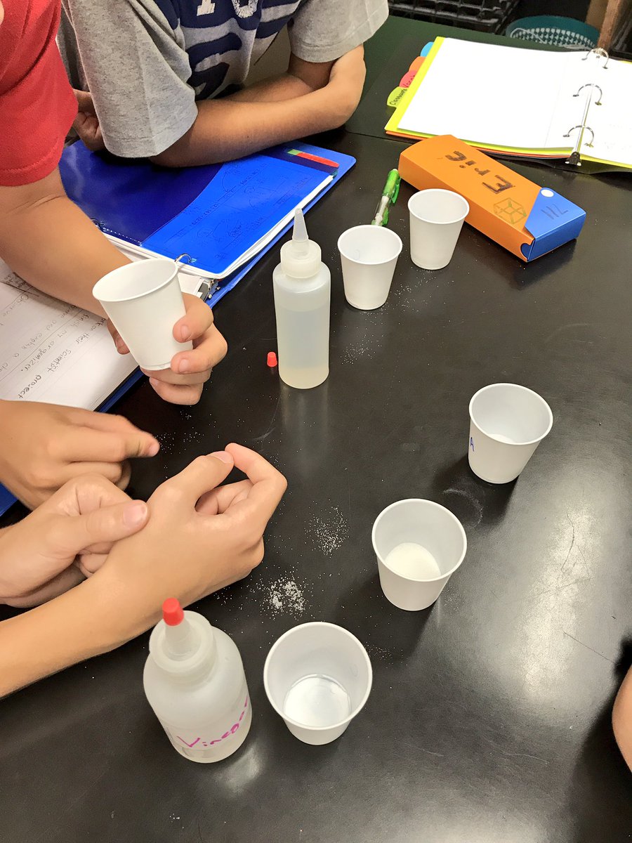 MsFeidenScience's tweet photo. Back at it! #chemistry #chemicalreactions #inquiry #science #MS167 https://t.co/l8suMq9H4D
