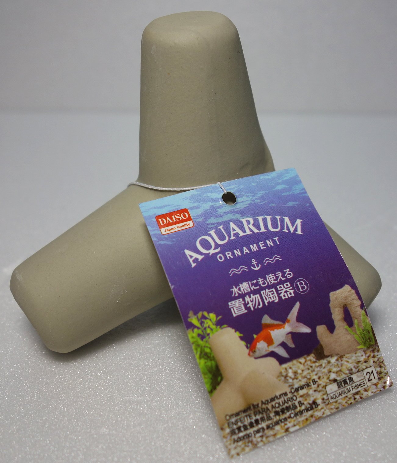 ポゥ尼崎 ｱｾﾝｼｮﾝ ﾏﾀﾞｧ っ 凵 ﾁﾝﾁﾝ 100均ダイソー アクアリウム オーナメント 水槽 にも使える置物陶器 キューポッシュ 100均簡 テトラポッド T Co Zqrbjvzlaa Twitter