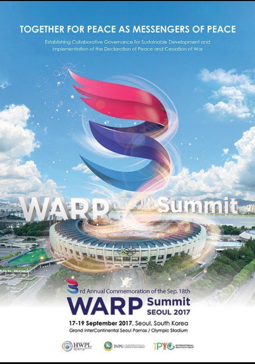 Peace, not #WAR, that's what we're here for! #WARPSummit2017 #DPCW #legislatepeace #peace #hwpl <a href="/ManHeeLeePeace/">HWPL Supporters</a> <a href="/hwpl_kr/">HWPL</a> @hwpl_PeaceMom