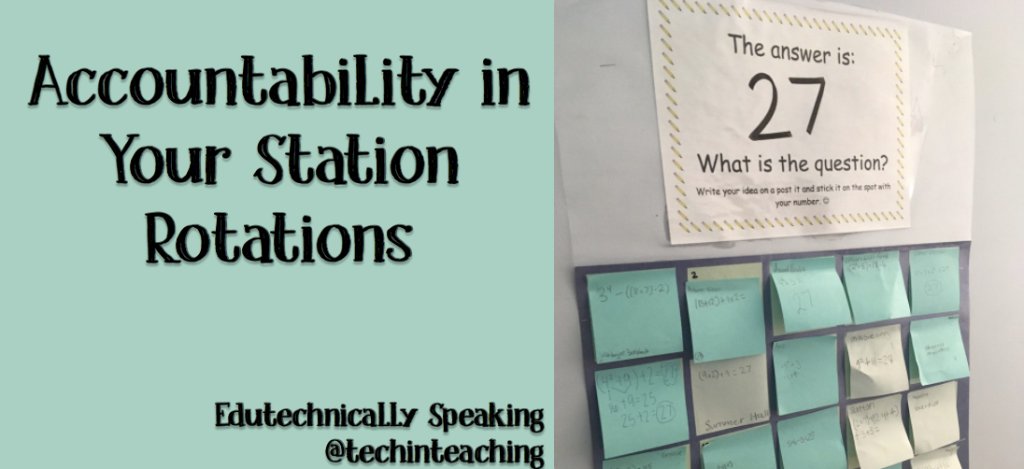 TechCoachBC's tweet image. #Accountability In Station Rotation #BlendedLearning @teachinteaching edutechnicallyspeaking.wordpress.com/2017/09/18/acc…